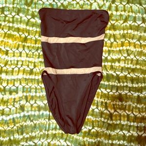Norma Kamali XS strapless swimsuit